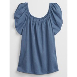 GAP Top ruffle sleeve