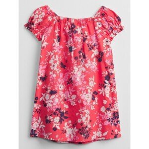 GAP Dětské šaty smocked floral swing dress