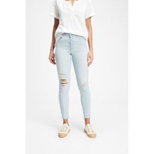 GAP Džíny high rise distressed legging jeans with Washwell