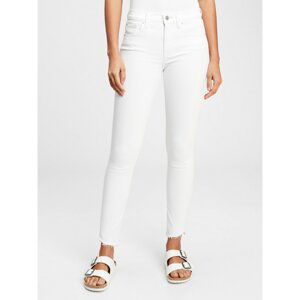 GAP Džíny mid rise true skinny jeans