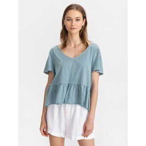 GAP Tričko short sleeve vintage peplum t-shirt