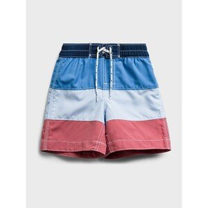 GAP Dětské plavky recycled colorblock swim trunks