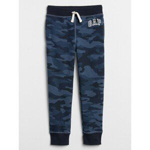 GAP Dětské tepláky Logo camo print pull-on joggers