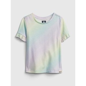 GAP Dětské top pocket wash effect t-shirt