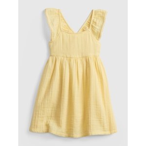 GAP Dětské šaty gauze fltr dress