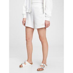 GAP Kraťasy Logo high rise boyfriend shorts