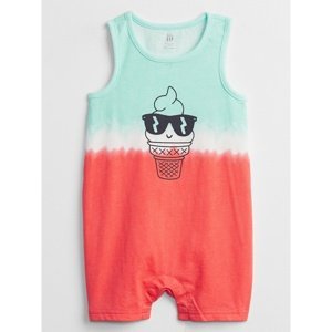 GAP Baby overal graphic tank shorty one-piece