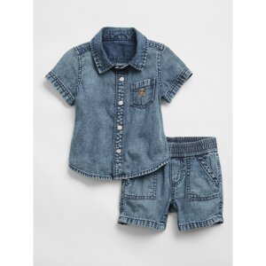 GAP Baby set top and shorts denim