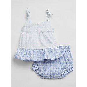 GAP Baby plavky tiered outfit set