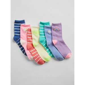 GAP Kids Socks Fashion Crew, 7 Pairs