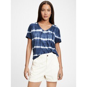 GAP Tričko foreversoft v-neck t-shirt