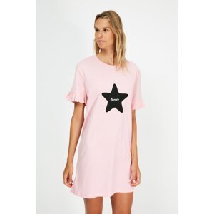 Trendyol Pink Printed Dress
