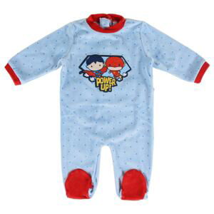 BABY GROW VELOUR COTTON JUSTICE LEAGUE