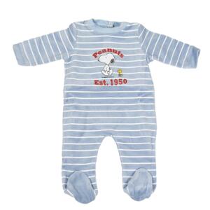 BABY GROW VELOUR COTTON SNOOPY