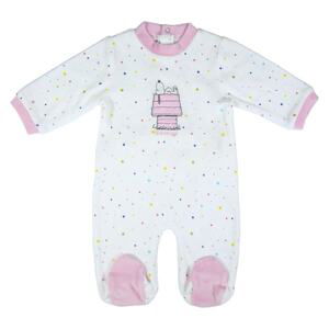 BABY GROW VELOUR COTTON SNOOPY