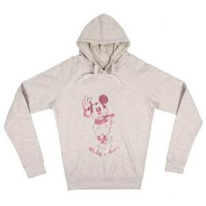 HOODIE HOLOGRAPHIC COTTON BRUSHED MINNIE