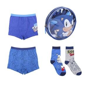BOXER AND SOCKS PACK 4 PIECES SONIC