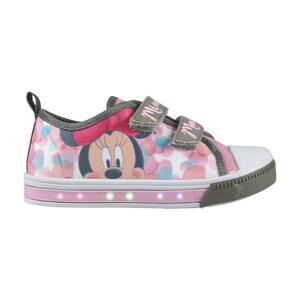 SNEAKERS SUELA PVC CON LUCES MINNIE