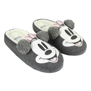 HOUSE SLIPPERS OPEN PREMIUM FLEECE MINNIE