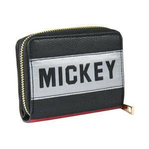 PURSE BUSINESS CARD HOLDER FAUX-LEATHER MICKEY