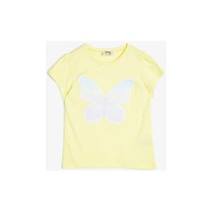 Koton Yellow Girl's T-Shirt