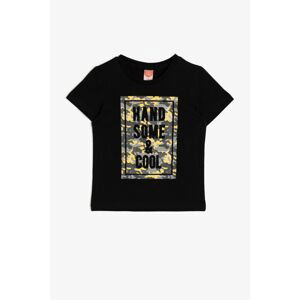 Koton Black Baby Boy T-Shirt