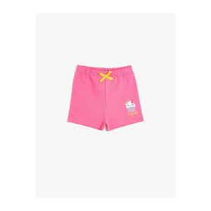 Koton Pink Baby Girl Shorts & Bermuda