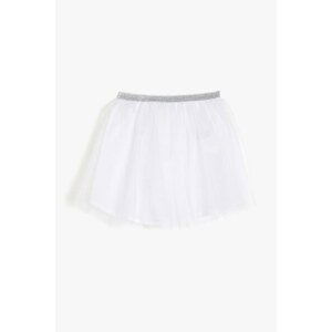 Koton White Girl Skirt