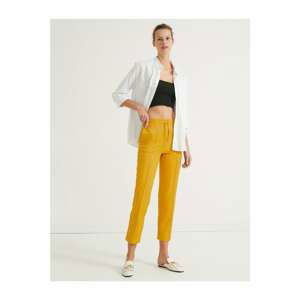 Koton Women's Yellow Pants