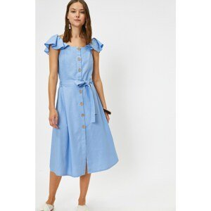 Koton Dress - Blue - Shirt dress