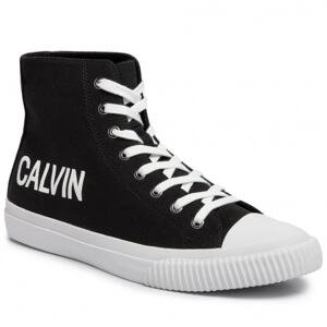 Calvin Klein Shoes Iacopo Canvas Blk - Men's