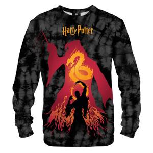 Mr. GUGU & Miss GO Unisex's Dumbledore vs Voldemort Sweater S-PC HP029