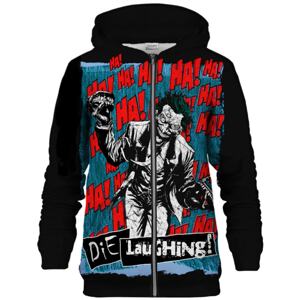 Bittersweet Paris Unisex's Die Laughing Zip Hoodie HKZ-U-PC JL009