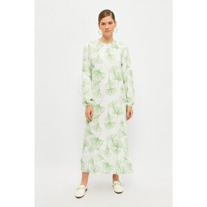 Trendyol Green Crew Neck Dress