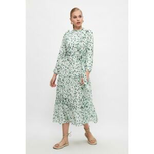 Trendyol Green Shirt Collar Dress