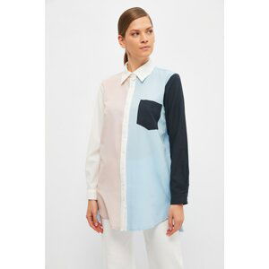 Trendyol Powder Shirt Collar Tunic