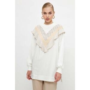 Trendyol White Knitted Tunic