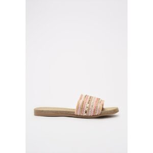 Trendyol Pink Ethnic Women's Slippers