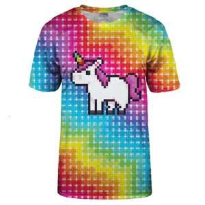 Bittersweet Paris Unisex's Pixel Unicorn T-Shirt Tsh Bsp038