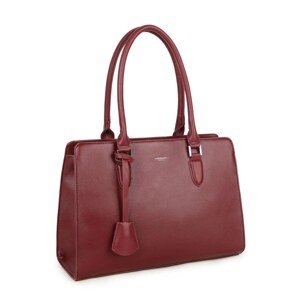 LUIGISANTO Elegant burgundy handbag