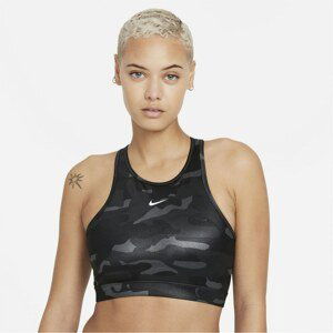 Nike Dri-FIT Swoosh Women's Medium-Support 1-Piece Pad High-Neck Sports Bra