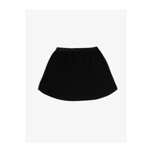 Koton Girl Black Mini Skirt