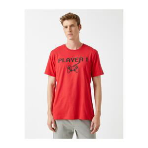 Koton Printed T-shirt Crew Neck Cotton