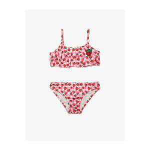 Koton Swimsuit - Pink - Polka dot