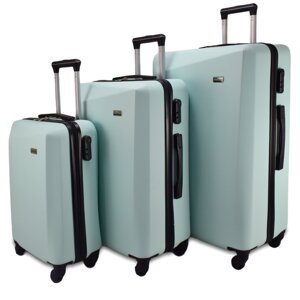 Semiline Woman's ABS Suitcases Set T5469  20 inches 24 inches 28 inches