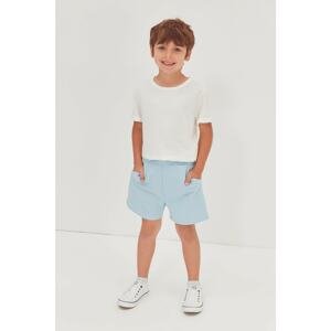 Trendyol Light Blue Boy Knitted Shorts & Bermuda