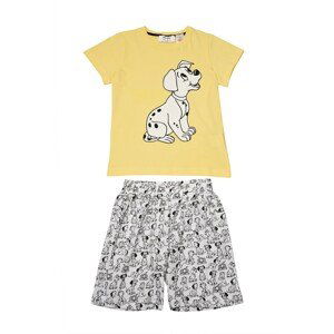 Trendyol Yellow 101 Dalmatians Licensed Printed Boy Knitted Bottom-Top Suit