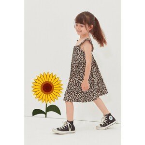 Dievčenské šaty Trendyol Leopard print