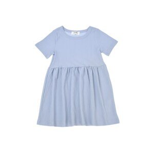 Trendyol Light Blue Ruffled Girl Knitted Dress