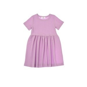 Trendyol Girl's Knitted Dress with Lilac Volcano